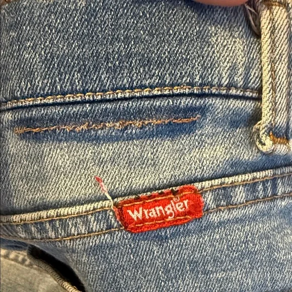 Levi's Classic Straight Leg Wrangler Denim Jeans C3 SIZE 10 HUSKY - Picture 2 of 5